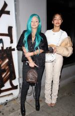 ALABAMA BARKER and JODIE WOODS Out for Dinner at Craig