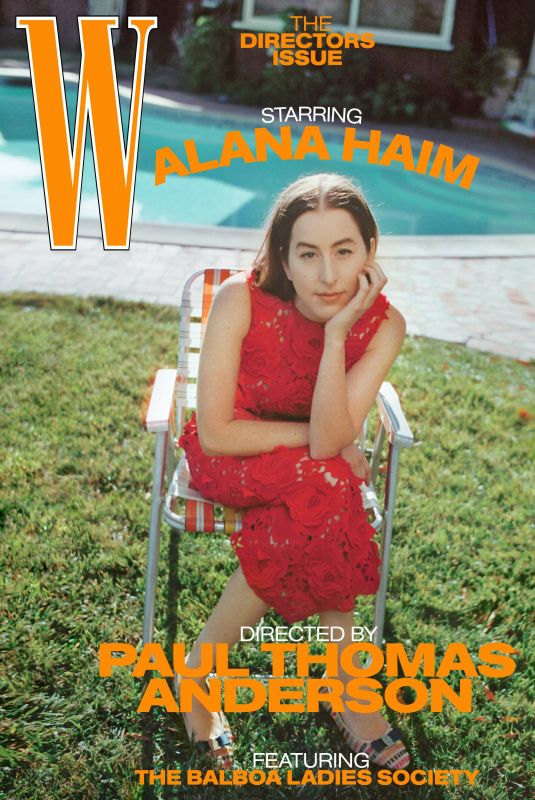 ALANA HAIM for W Magazine: The Directors Issue, March 2022