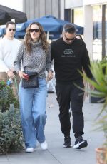 ALESSANDRA AMBROSIO and Richard Lee Out in Beverly Hills 03/06/2022