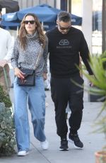 ALESSANDRA AMBROSIO and Richard Lee Out in Beverly Hills 03/06/2022