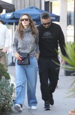 ALESSANDRA AMBROSIO and Richard Lee Out in Beverly Hills 03/06/2022