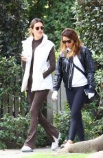 ALESSANDRA AMBROSIO Out for Coffee in Brentwood 03/04/2022