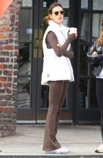 ALESSANDRA AMBROSIO Out for Coffee in Brentwood 03/04/2022