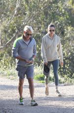 ALESSANDRA AMBROSIO Out Hiking in Malibu 03/16/2022