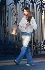 ALESSANDRA AMBROSIO Out in West Hollywood 03/06/2022