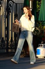 ALESSANDRA AMBROSIO Out in West Hollywood 03/06/2022