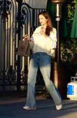 ALESSANDRA AMBROSIO Out in West Hollywood 03/06/2022