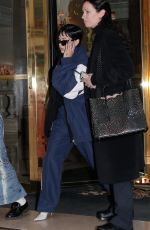 ALEXA DEMIE Leaves Her Hotel in Paris 03/03/2022