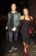 ALEXANDRA BURKE and Darren Randolf Night Out in London 03/18/2022