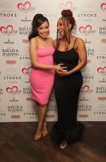 ALEXANDRA BURKE and DIONNE BROMFIELD at Melissa Bell Charity Foundation in London 03/01/2022