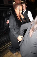 ALEXANDRA BURKE Arrives at Windmill Club in London 03/01/2022