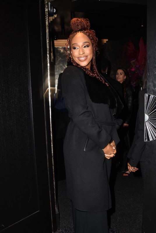 ALEXANDRA BURKE Arrives at Windmill Club in London 03/01/2022