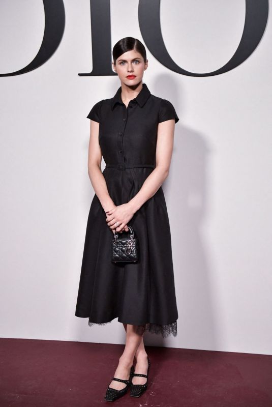 ALEXANDRA DADDARIO at Dior Fashion Show in Paris 03/01/2022