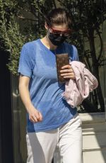 ALEXANDRA DADDARIO Leaves a Gym in Los Angeles 03/09/2022