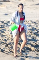 ALICIA KEYS in Bikini at a Beach in Cabo San Lucas 03/30/2022