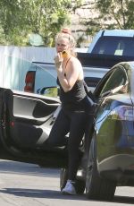 ALICIA SILVERSTON Heading to a Gym Session in Los Angeles 03/01/2022