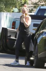 ALICIA SILVERSTON Heading to a Gym Session in Los Angeles 03/01/2022