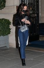 ALICIA VIKANDER Arrives at Her Hotel in Paris 03/07/2022