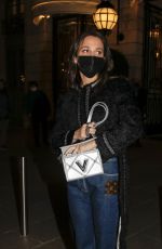 ALICIA VIKANDER Arrives at Her Hotel in Paris 03/07/2022