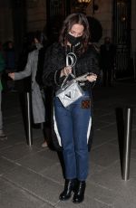 ALICIA VIKANDER Arrives at Her Hotel in Paris 03/07/2022
