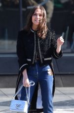 ALICIA VIKANDER at Louis Vuitton Fashion Show in Paris 03/07/2022