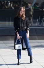 ALICIA VIKANDER at Louis Vuitton Fashion Show in Paris 03/07/2022