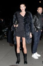 ALINA BAIKOVA Arrives at Laperouse Restaurant in Paris 03/04/2022