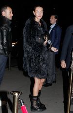 ALINA BAIKOVA Arrives at Laperouse Restaurant in Paris 03/04/2022