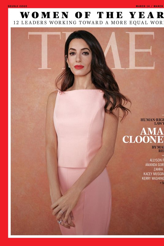 AMAL CLOONEY in Time Magazine, Women of the Year 2022 Issue