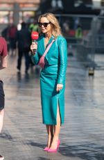 AMANDA HOLDEN at Heart Radio in London 03/23/2022