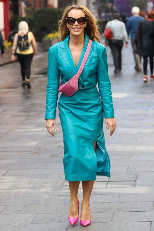 AMANDA HOLDEN at Heart Radio in London 03/23/2022