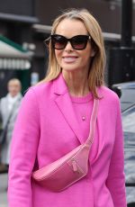 AMANDA HOLDEN Leaves Global Radio Studios in London 03/07/2022