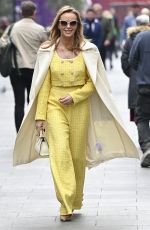 AMANDA HOLDEN Leaves Global Studios in London 03/03/2022