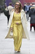 AMANDA HOLDEN Leaves Global Studios in London 03/03/2022
