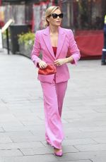 AMANDA HOLDEN Leaves Global Studios in London 03/30/2022