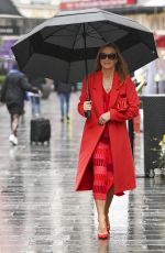 AMANDA HOLDEN Leaves Heart FM Breakfast Show in London 03/01/2022
