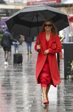 AMANDA HOLDEN Leaves Heart FM Breakfast Show in London 03/01/2022