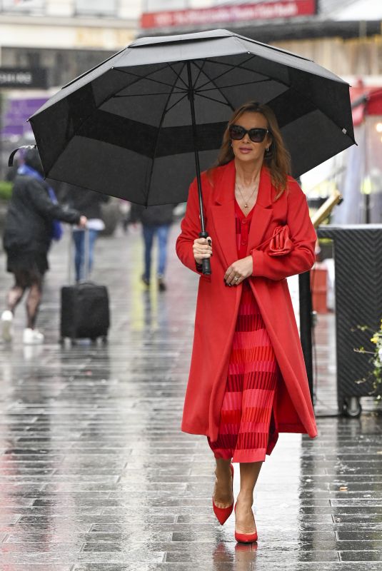 AMANDA HOLDEN Leaves Heart FM Breakfast Show in London 03/01/2022
