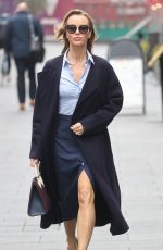 AMANDA HOLDEN Leaves Heart Radio in London 03/29/2022