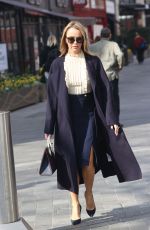 AMANDA HOLDEN Out in London 03/21/2022