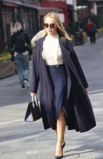 AMANDA HOLDEN Out in London 03/21/2022