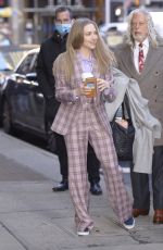 AMANDA SEYFRIED Arrives at Good Morning America in New York 03/03/2022