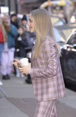 AMANDA SEYFRIED Arrives at Good Morning America in New York 03/03/2022