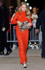 AMANDA SEYFRIED Arrives at Screening of Her New Show The Dropout at 92Y in New York 03/22/2022