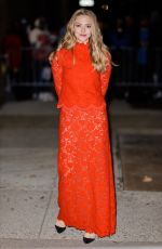 AMANDA SEYFRIED Arrives at Screening of Her New Show The Dropout at 92Y in New York 03/22/2022
