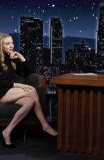 AMANDA SEYFRIED at Jimmy Kimmel Live 03/25/2022