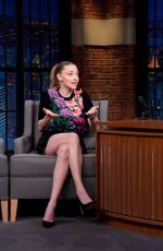 AMANDA SEYFRIED at Late Night with Seth Meyers 03/01/2022