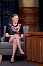 AMANDA SEYFRIED at Late Night with Seth Meyers 03/01/2022