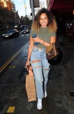 AMBER GILL at The Ivy Restaurant in London 03/14/2022