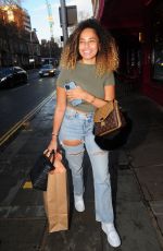 AMBER GILL at The Ivy Restaurant in London 03/14/2022